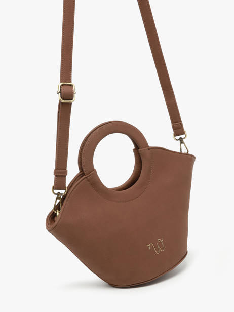 Cross Body Tas S Neflier Woomen Bruin neflier WNEF02 ander zicht 3